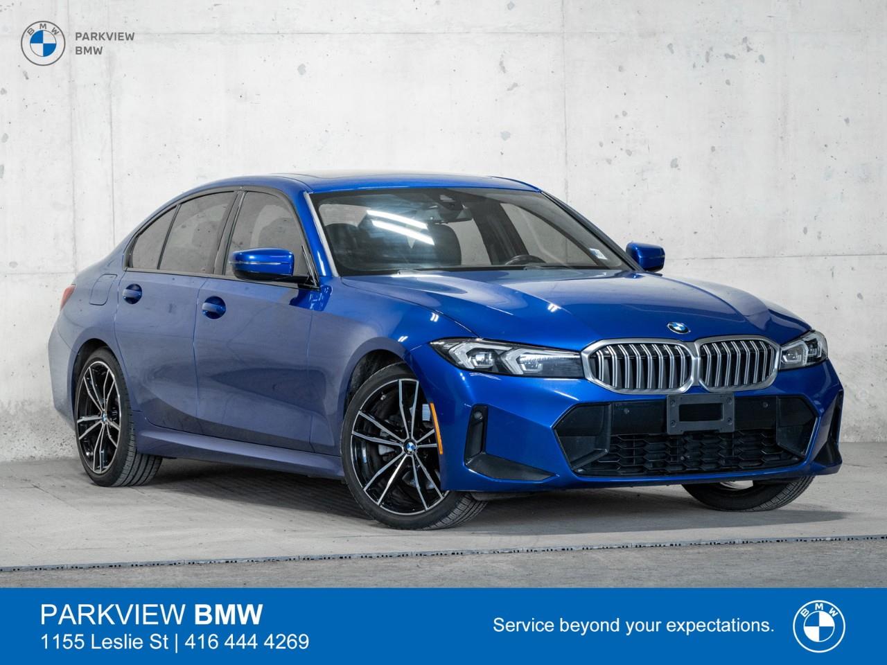used 2023 BMW 330 car, priced at $48,988