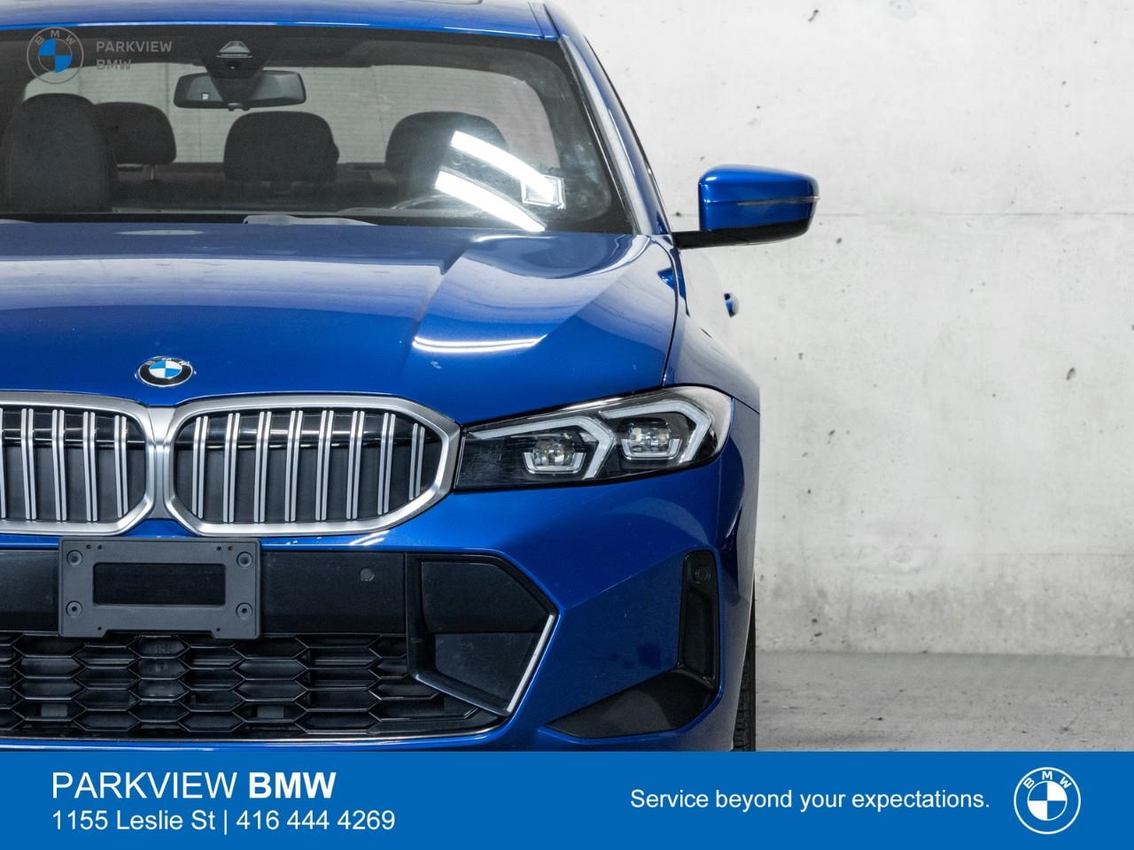 used 2023 BMW 330 car, priced at $48,988
