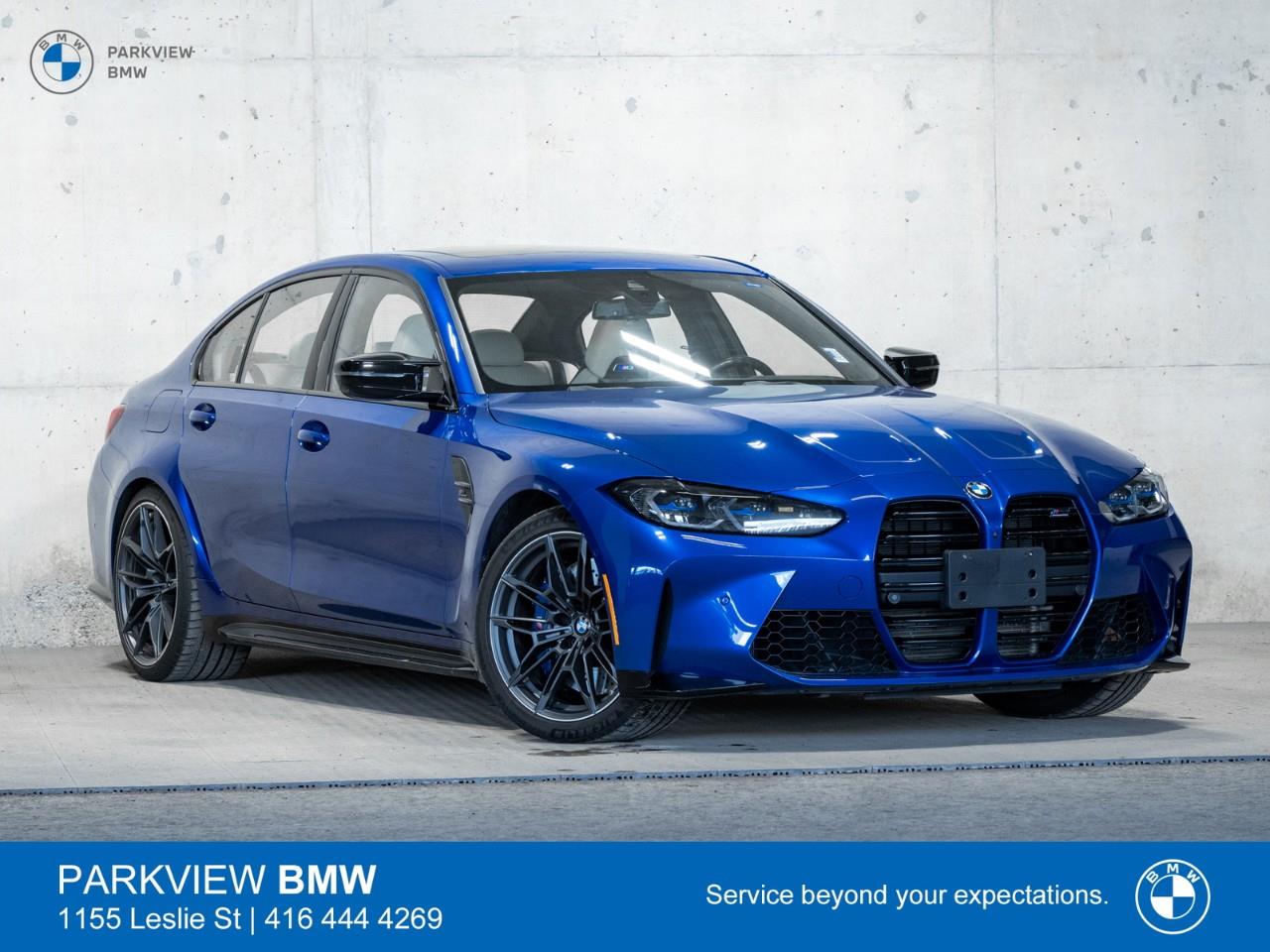 used 2024 BMW M3 car, priced at $114,889