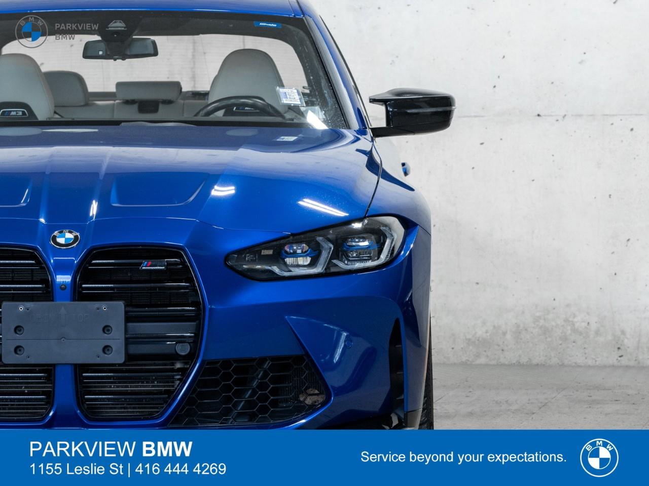 used 2024 BMW M3 car, priced at $114,889