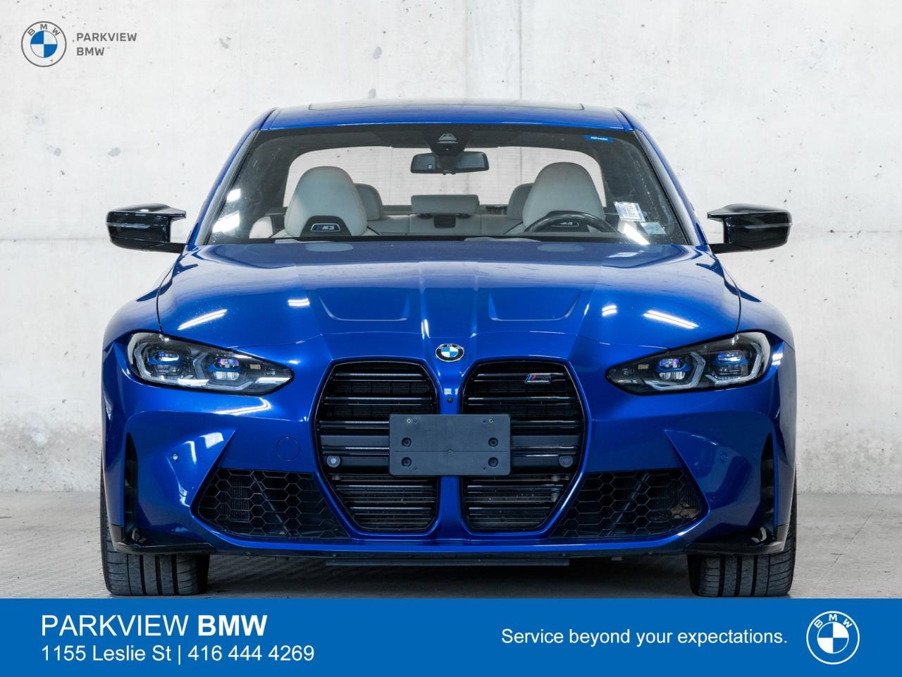 used 2024 BMW M3 car, priced at $114,889