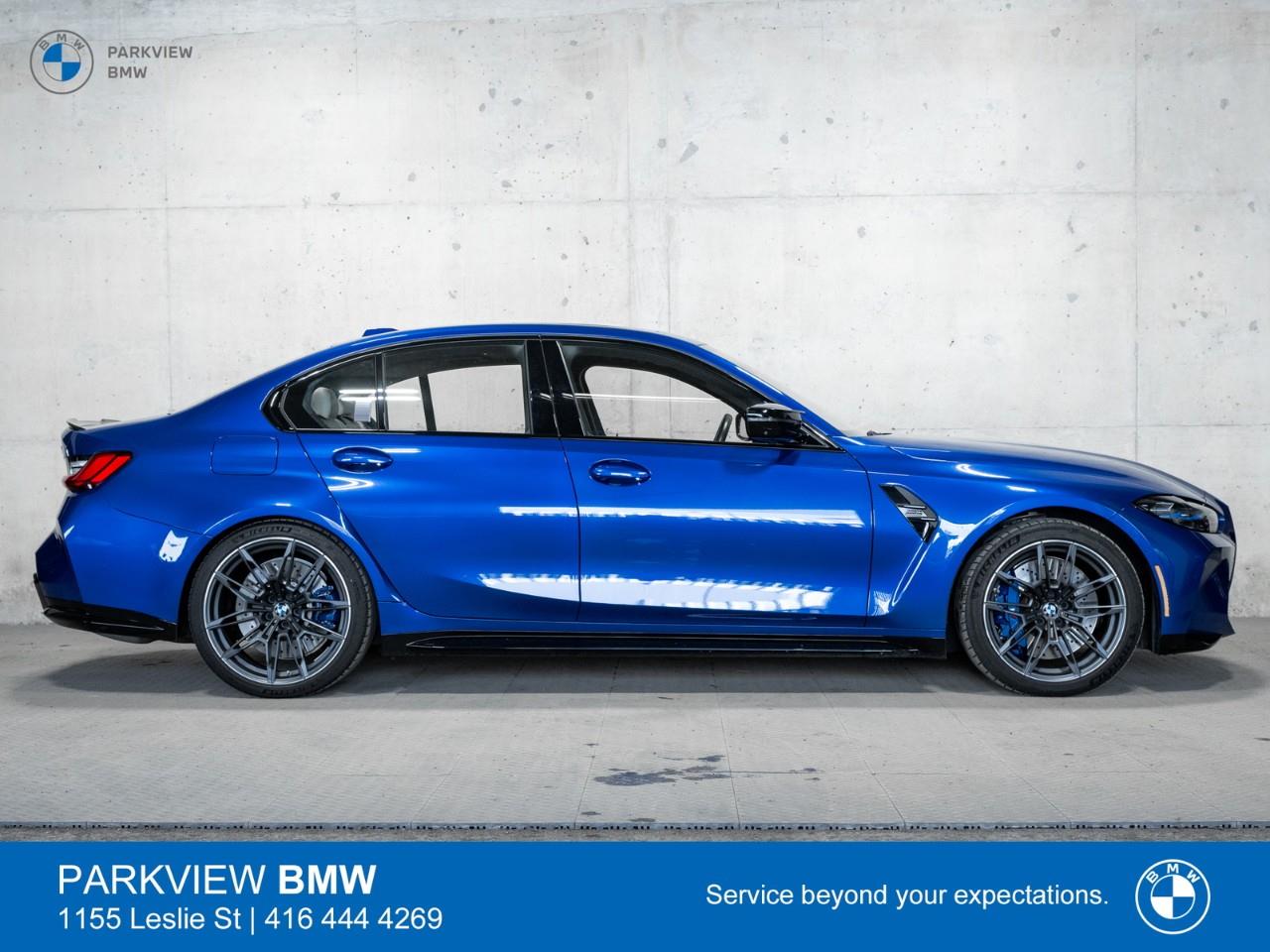 used 2024 BMW M3 car, priced at $114,889