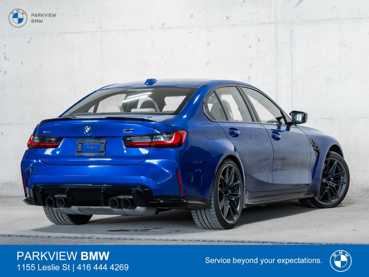used 2024 BMW M3 car, priced at $114,889