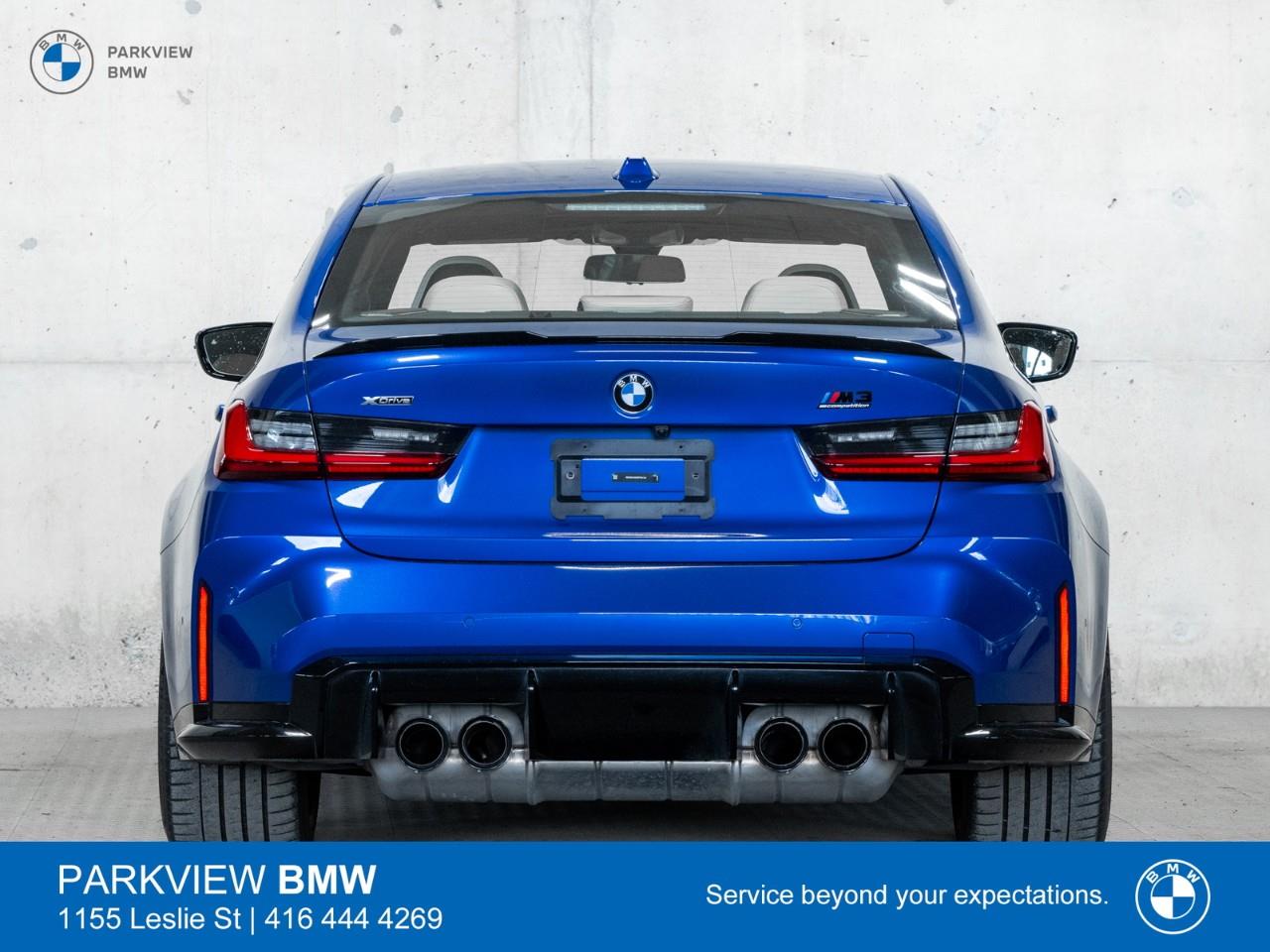 used 2024 BMW M3 car, priced at $114,889