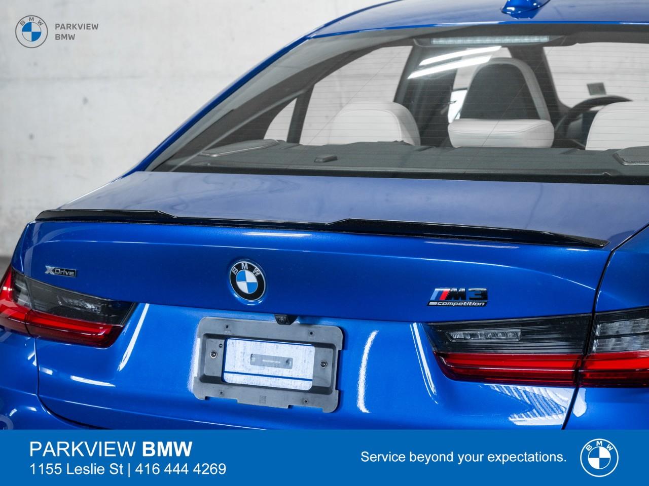 used 2024 BMW M3 car, priced at $114,889