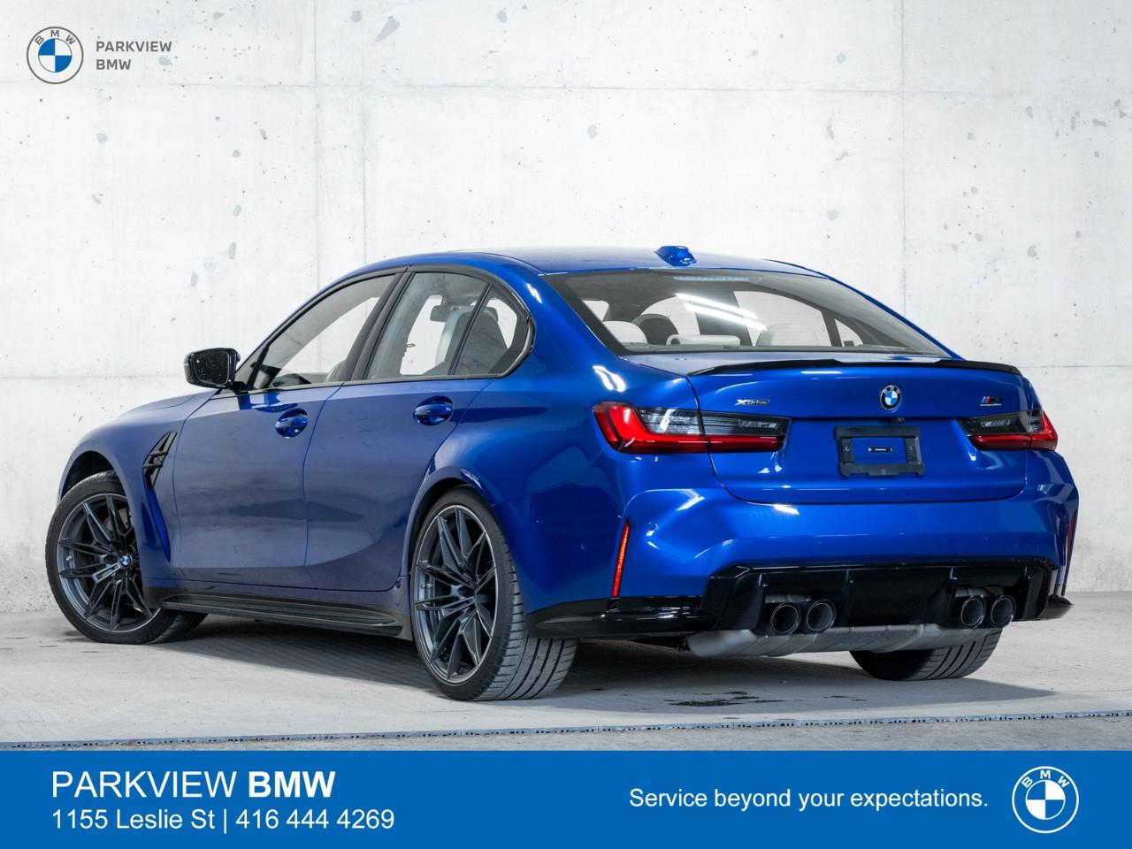 used 2024 BMW M3 car, priced at $114,889