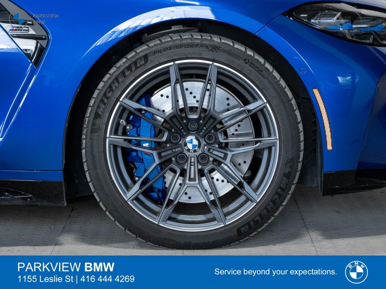 used 2024 BMW M3 car, priced at $114,889