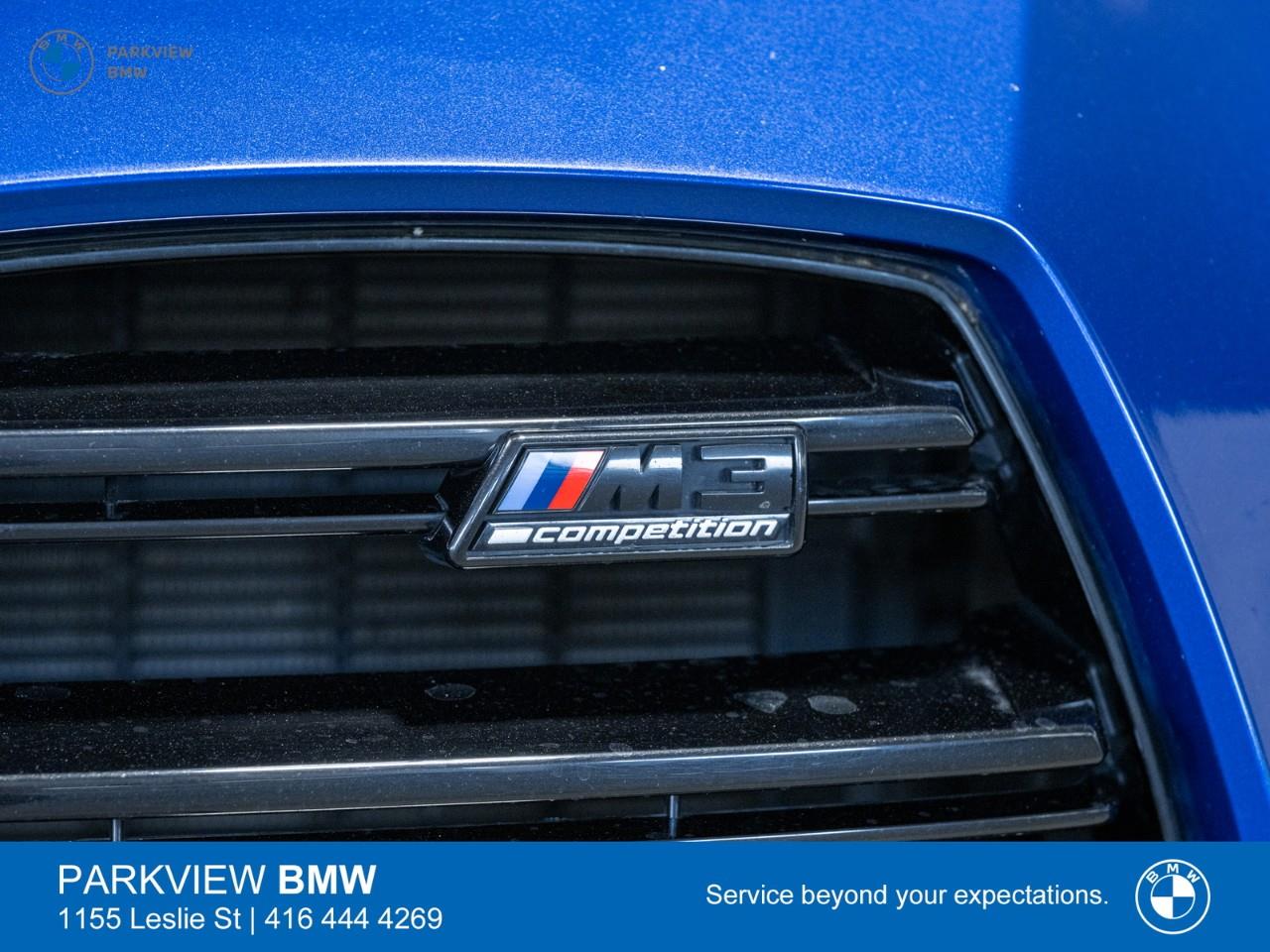 used 2024 BMW M3 car, priced at $114,889