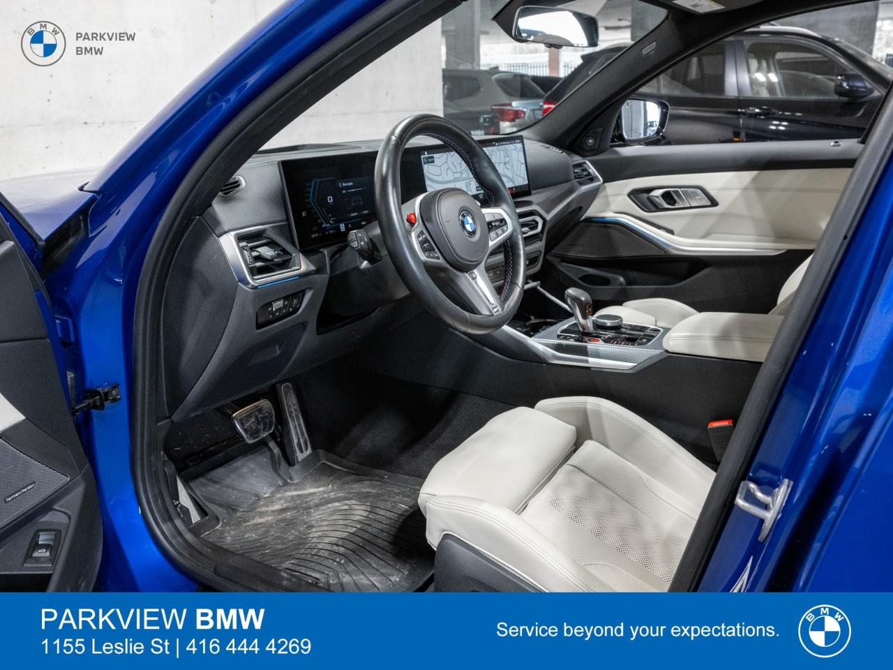 used 2024 BMW M3 car, priced at $114,889