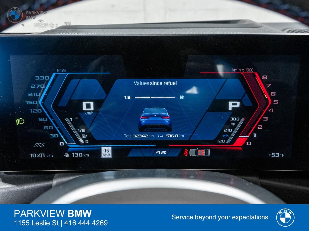 used 2024 BMW M3 car, priced at $114,889