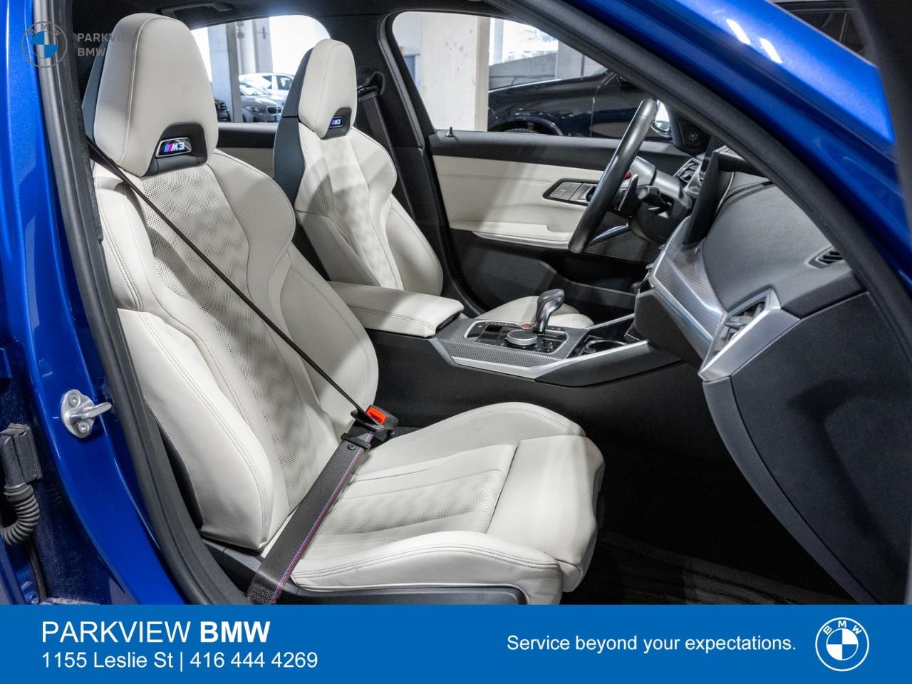 used 2024 BMW M3 car, priced at $114,889