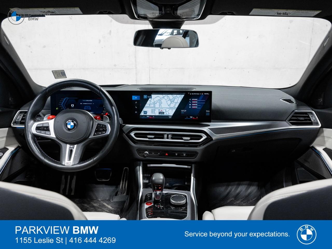 used 2024 BMW M3 car, priced at $114,889