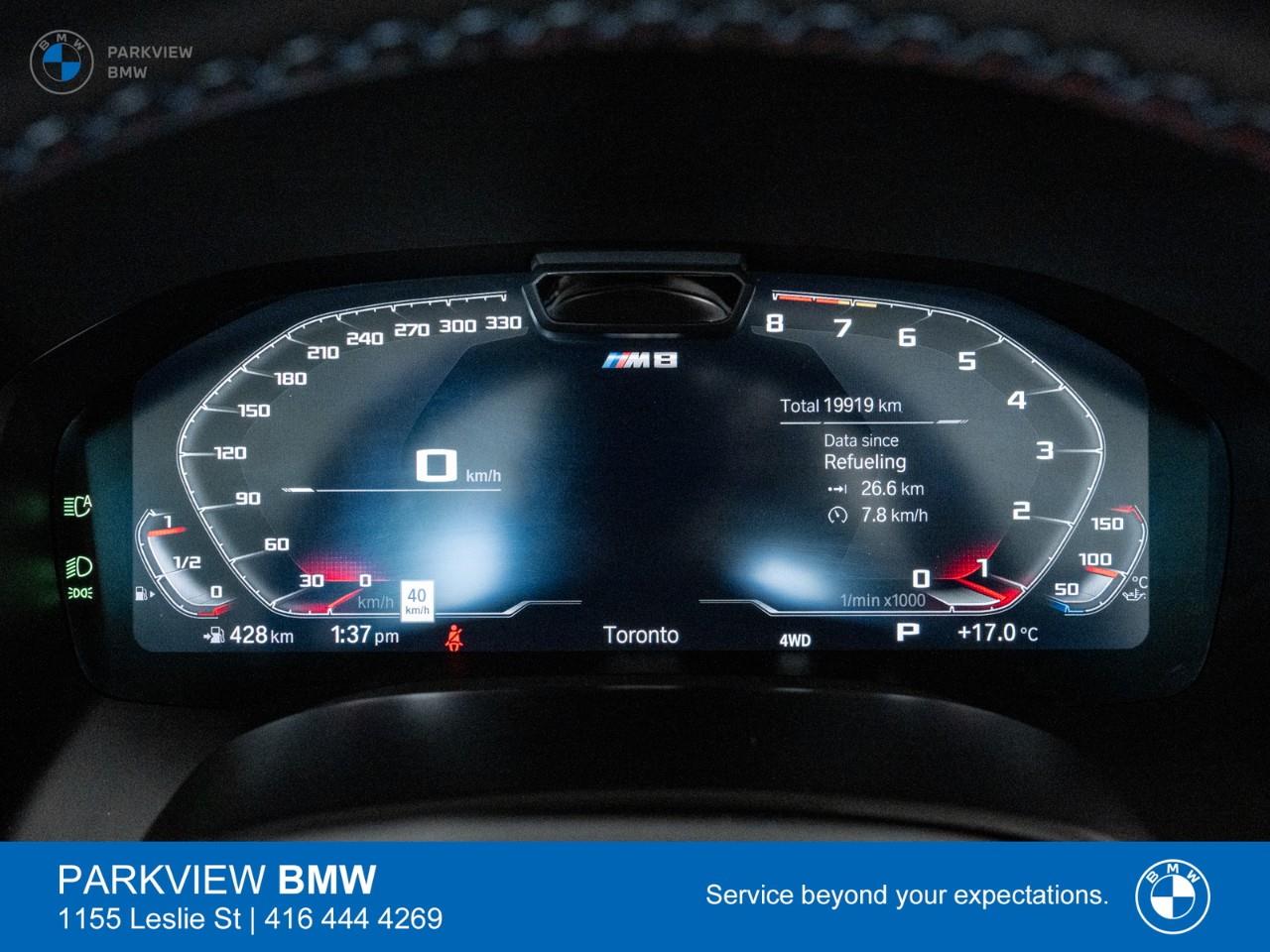 used 2023 BMW M8 car, priced at $134,999