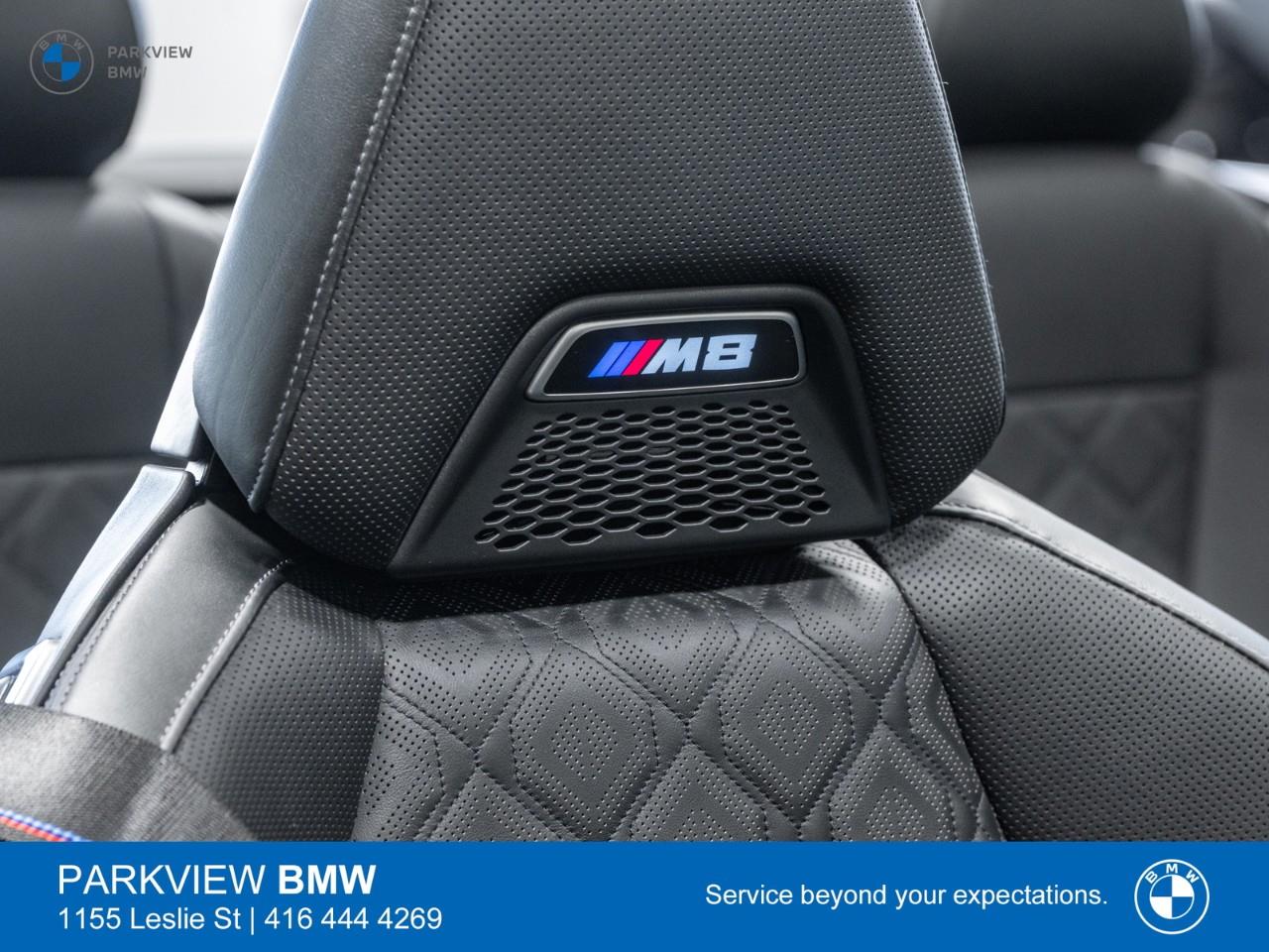 used 2023 BMW M8 car, priced at $134,999