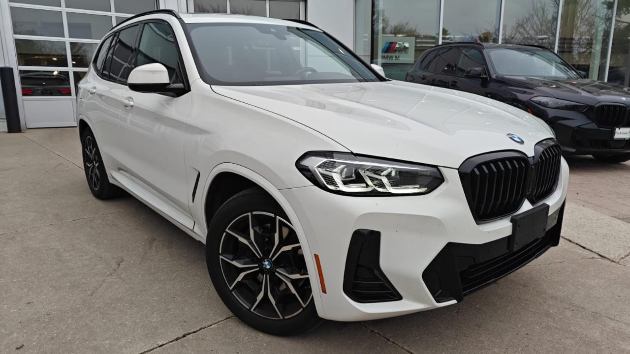 used 2022 BMW X3 car, priced at $42,899