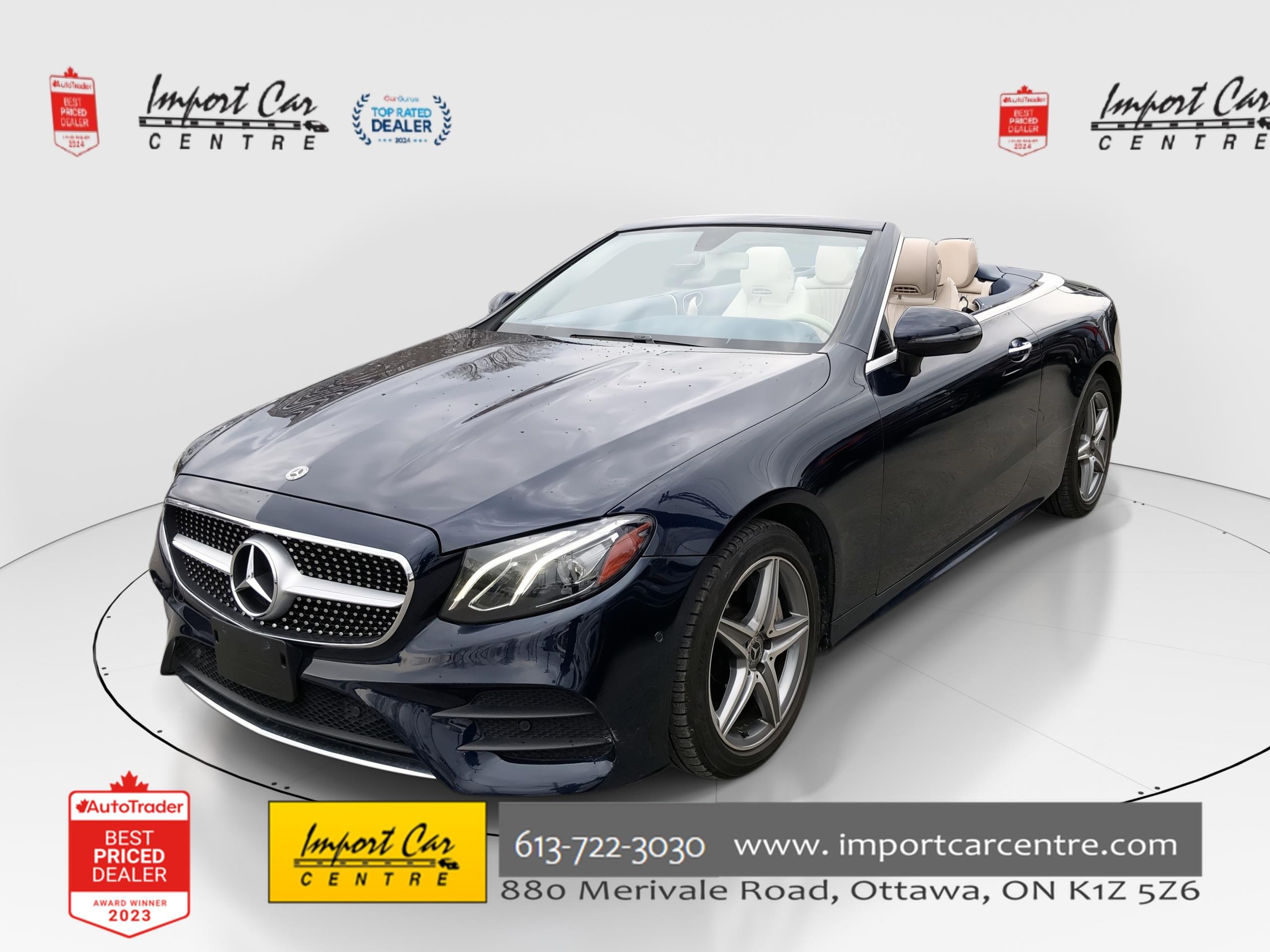 2018 Mercedes-Benz E-Class E 400 4MATIC Cabriolet AWD