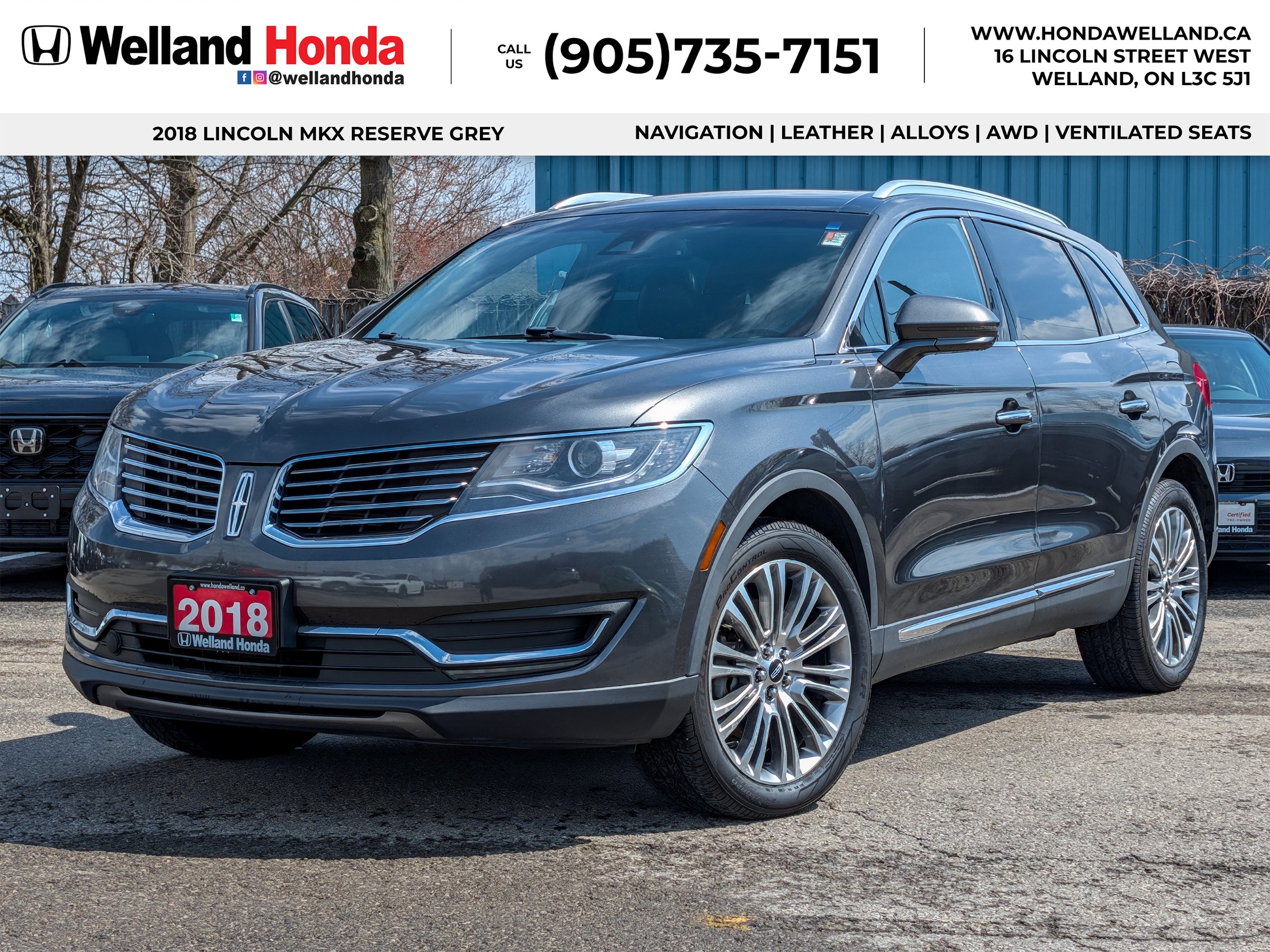 2018 Lincoln MKX Reserve AWD