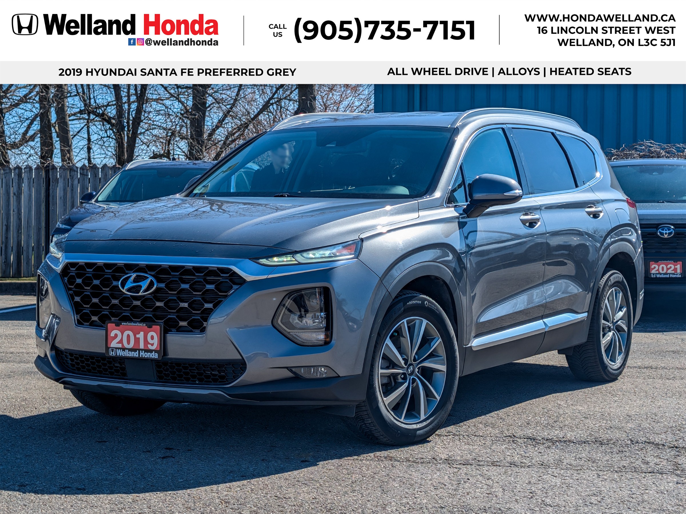 2019 Hyundai Santa Fe 2.4L Preferred AWD with Dark Chrome Accent
