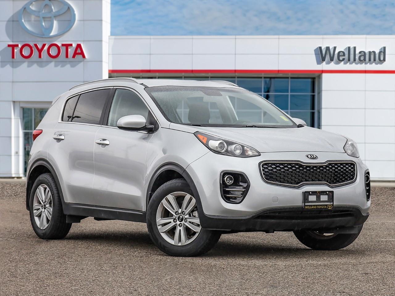 Silver 2017 Kia Sportage SUV / Crossover All-Wheel Drive 6-Speed Automatic