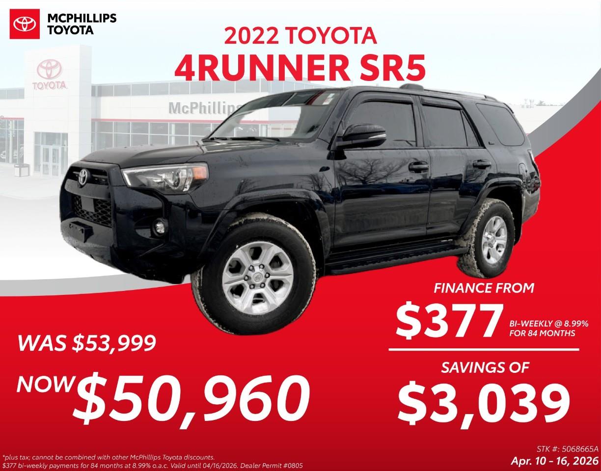 2022 Toyota 4Runner SR5 Premium 4WD