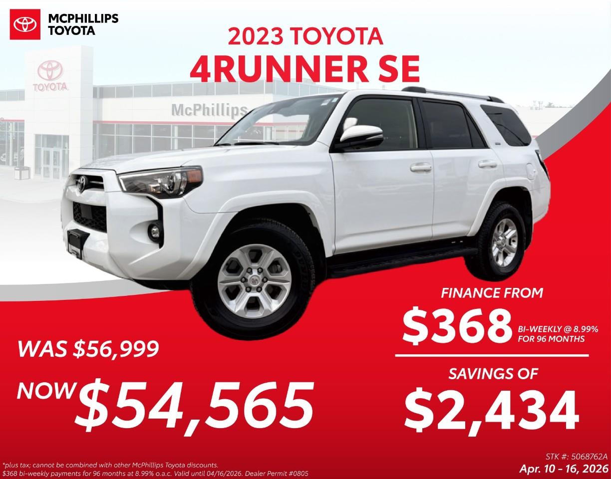 Toyota 4Runner SR5 Premium 4WD 2023