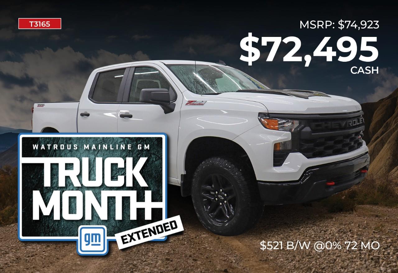 2026 Chevrolet Silverado 1500 Custom Trail Boss Crew Cab 4WD