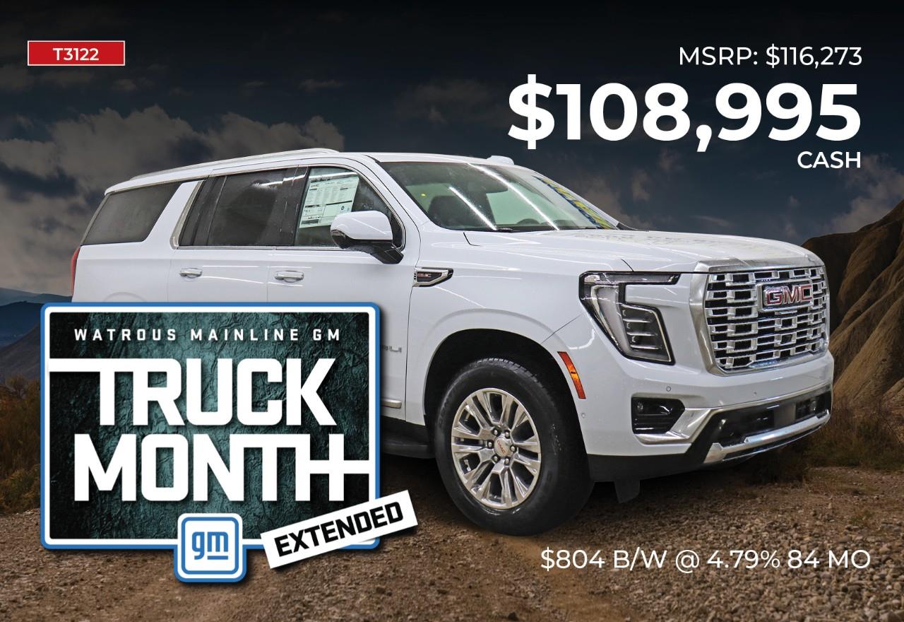 2026 GMC Yukon XL Denali 4WD