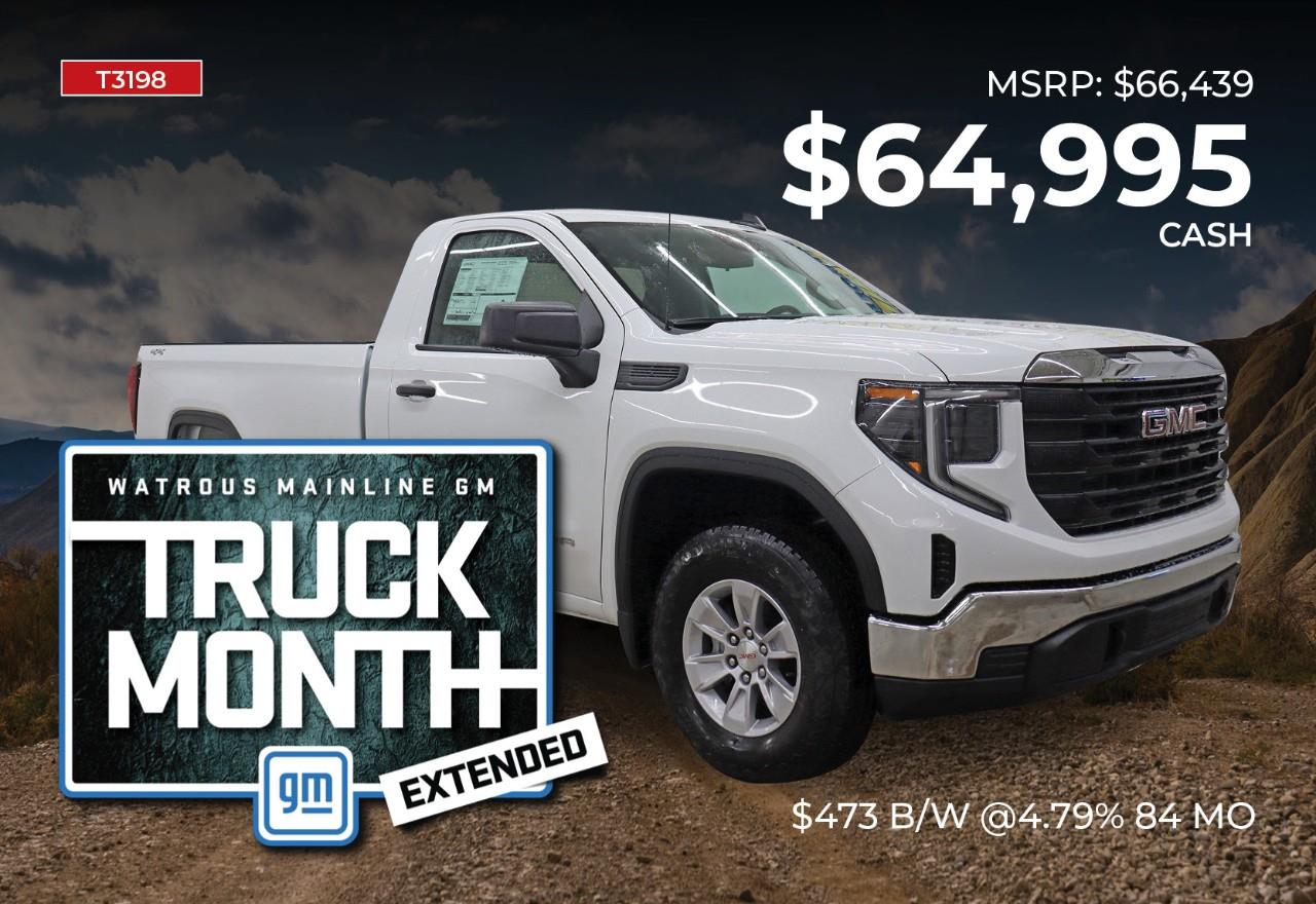 GMC Sierra 1500 Pro Regular Cab LB 4WD 2026