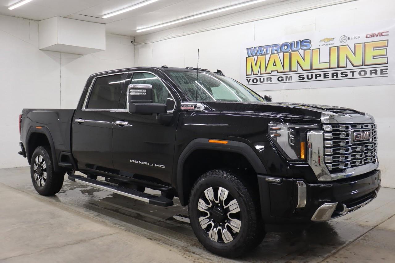 Black 2026 GMC Sierra 3500HD Pickup Truck Four-Wheel Drive Automatic