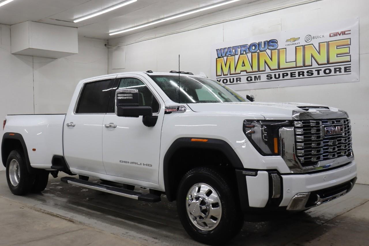 White 2026 GMC Sierra 3500HD Pickup Truck Four-Wheel Drive Automatic