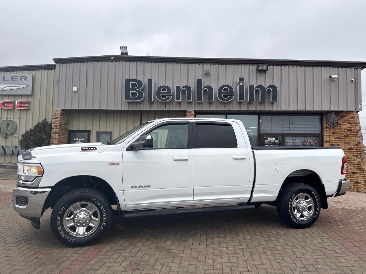 White 2020 RAM 2500 Pickup Truck Four-Wheel Drive 8-Speed Automatic