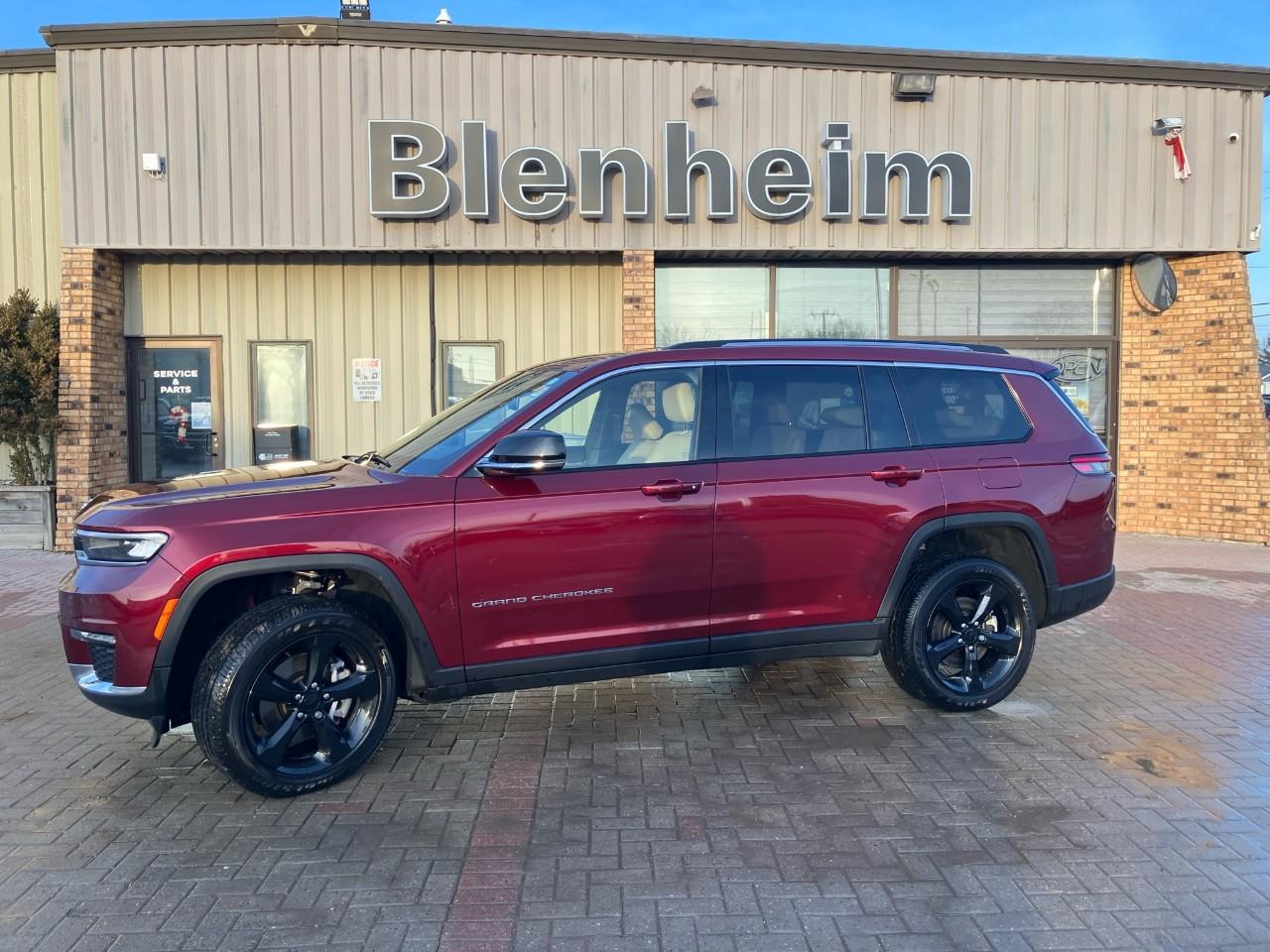 Velvet Red Pearlcoat 2023 Jeep Grand Cherokee L SUV / Crossover Four-Wheel Drive 8-Speed Automatic