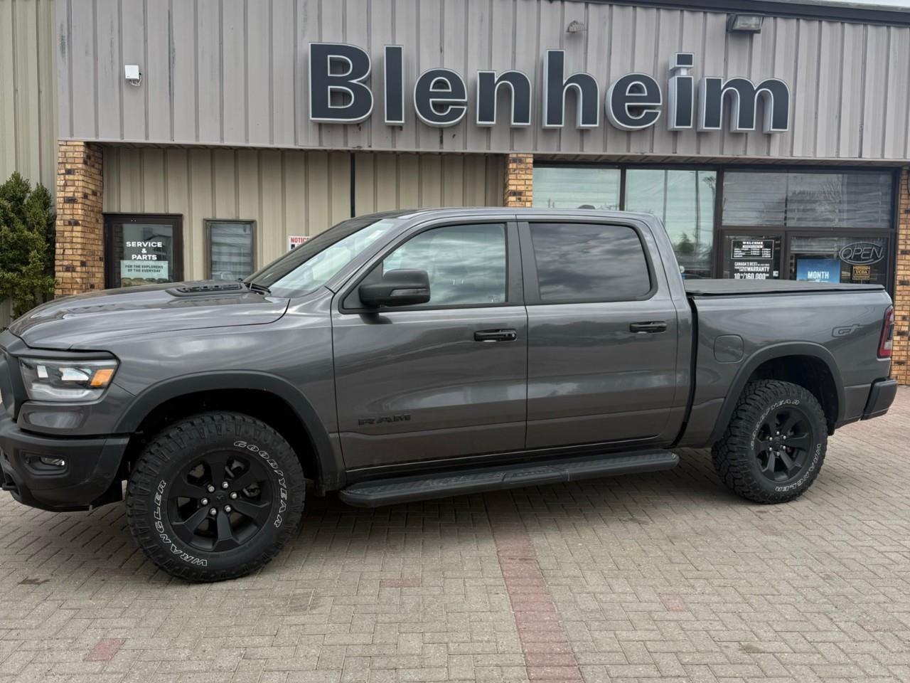Gray (Granite Crystal Metallic Clearcoat) 2024 RAM 1500 Pickup Truck Four-Wheel Drive 8-Speed Automatic