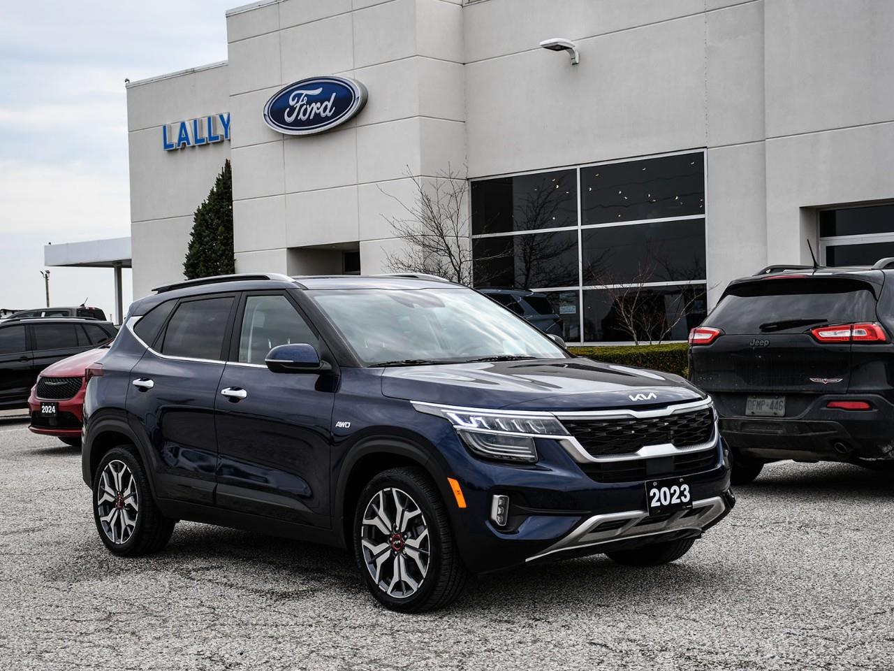 Blue 2023 Kia Seltos SUV / Crossover 7-Speed Automatic
