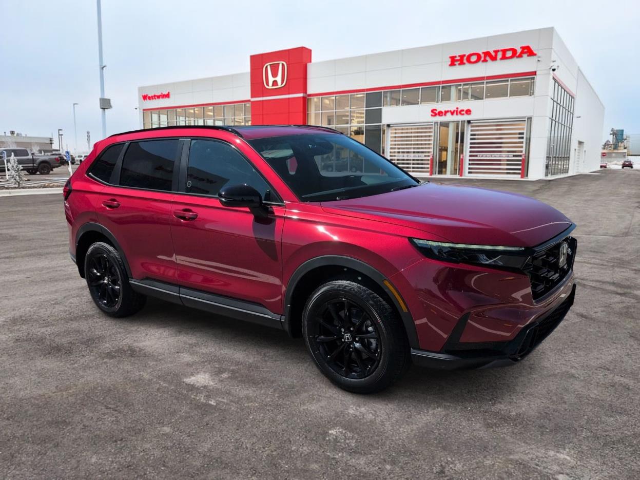 Red 2026 Honda CR-V Hybrid SUV / Crossover All-Wheel Drive Continuously Variable Transmission