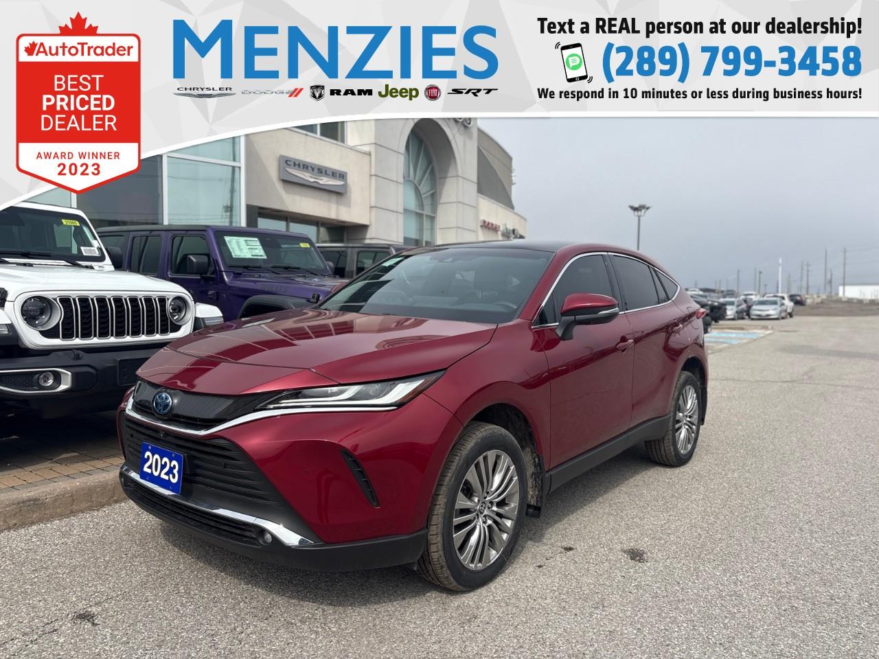 Red 2023 Toyota Venza SUV / Crossover All-Wheel Drive Continuously Variable Transmission