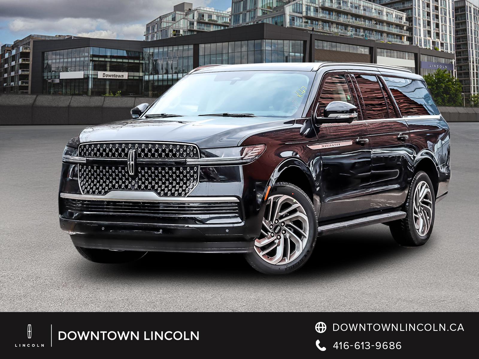 Black 2026 Lincoln Navigator L Premiere 4WD SUV / Crossover Four-Wheel Drive Automatic