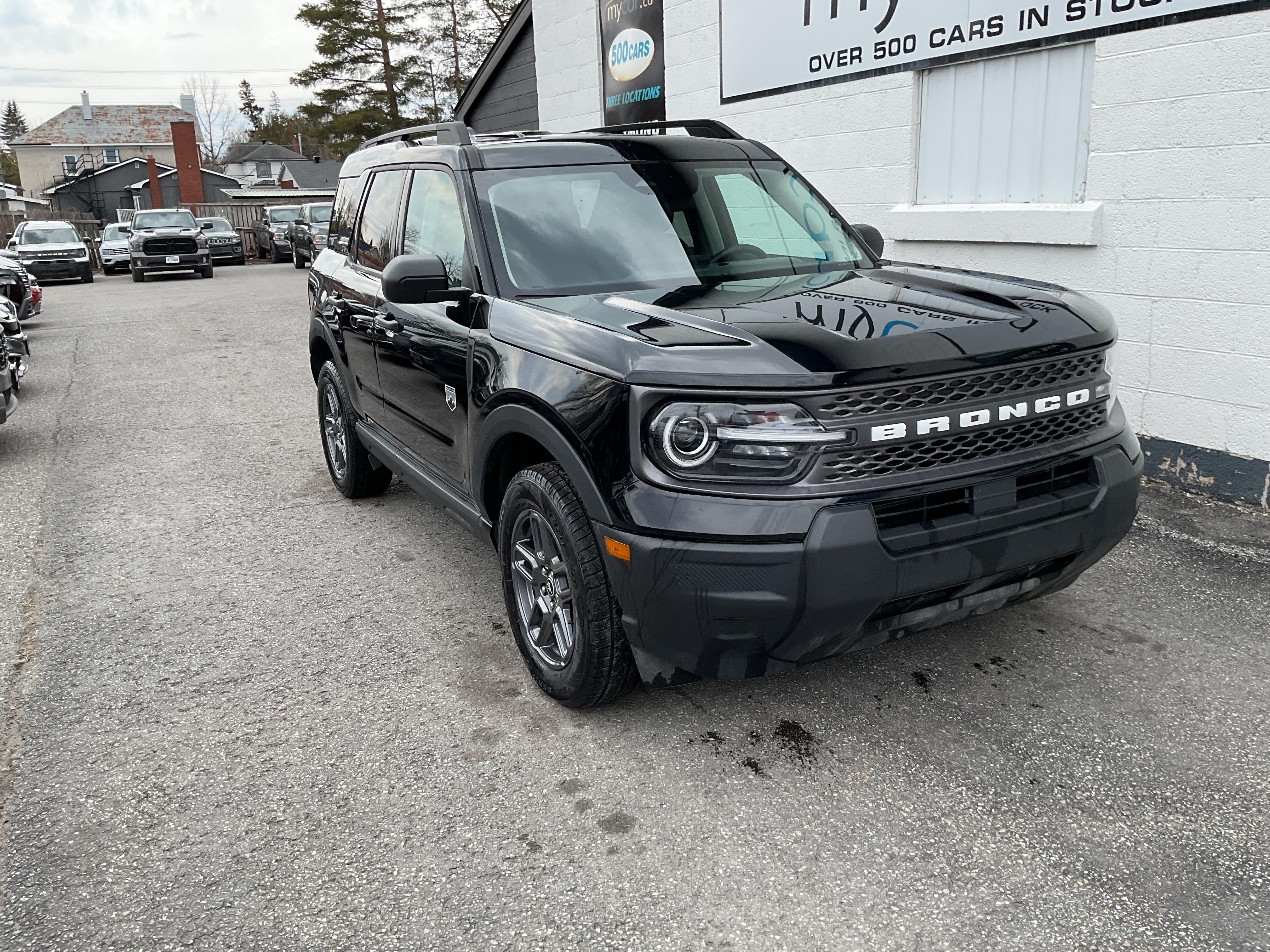 Black 2025 Ford Bronco Sport SUV / Crossover All-Wheel Drive 8-Speed Automatic