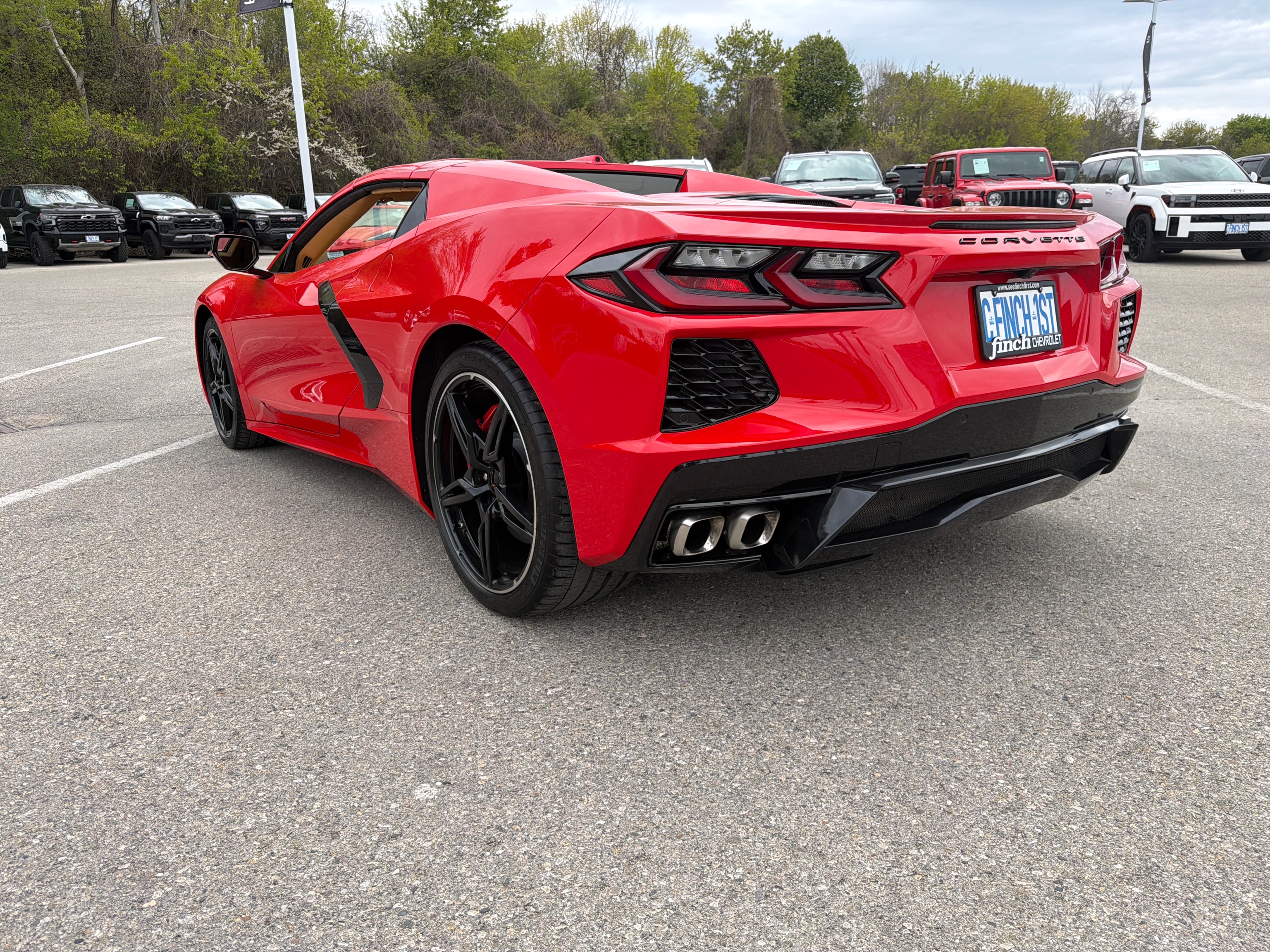used 2020 Chevrolet Corvette car, priced at $87,115