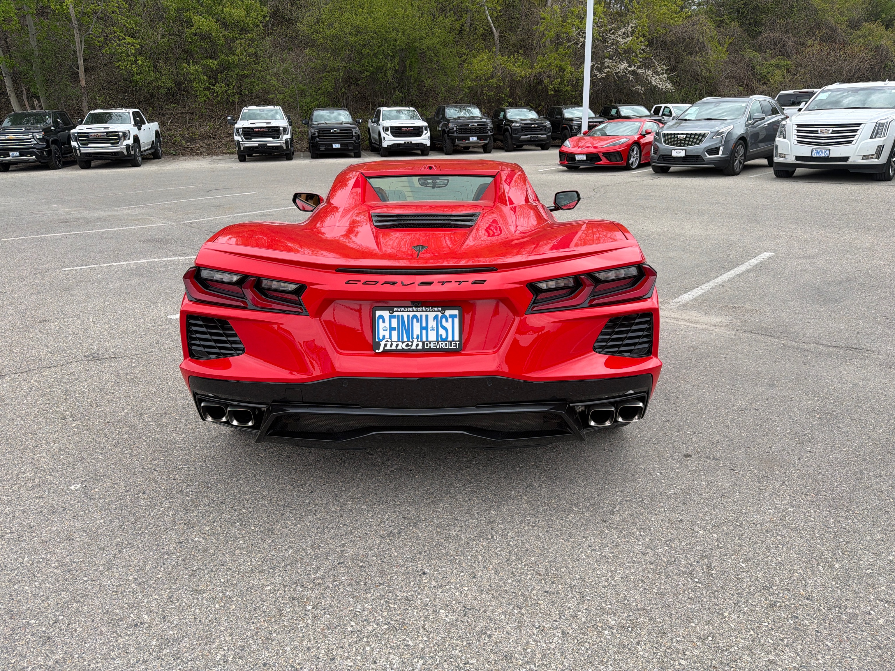 used 2020 Chevrolet Corvette car, priced at $87,115