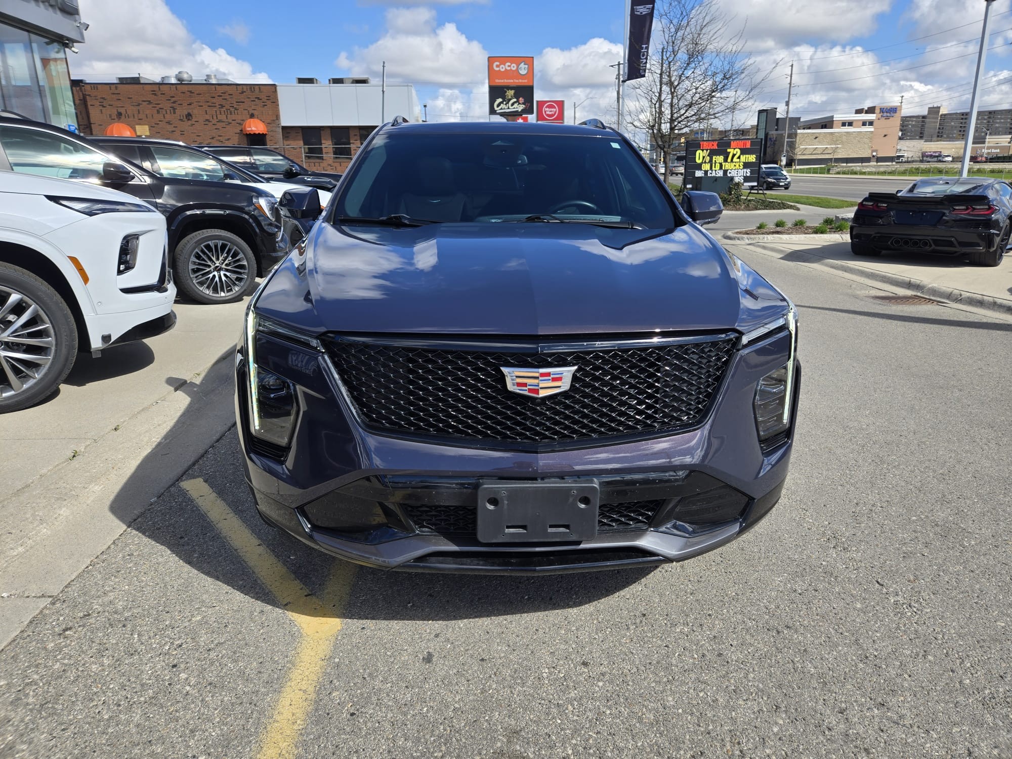 used 2025 Cadillac XT4 car, priced at $49,395