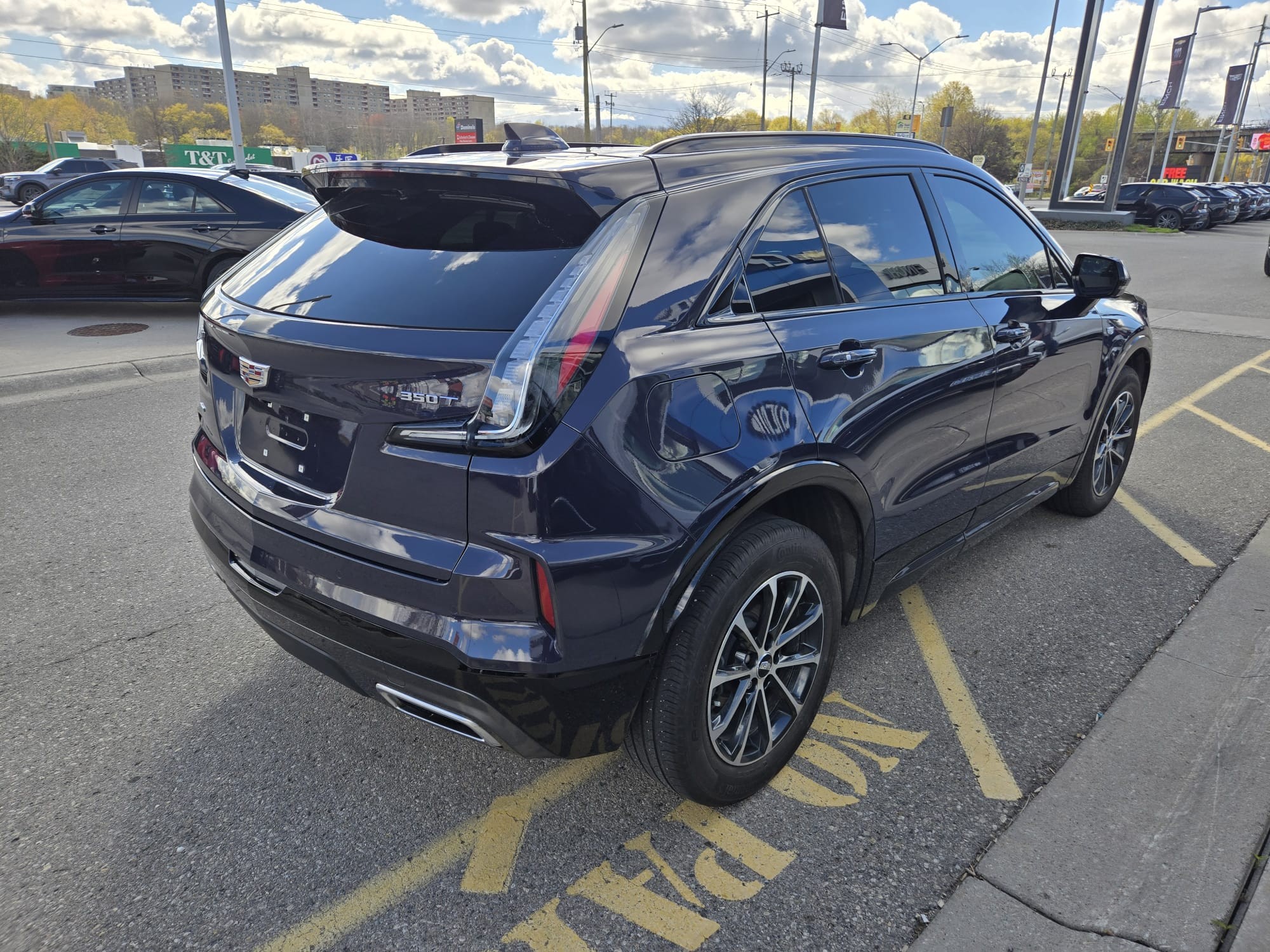 used 2025 Cadillac XT4 car, priced at $49,395