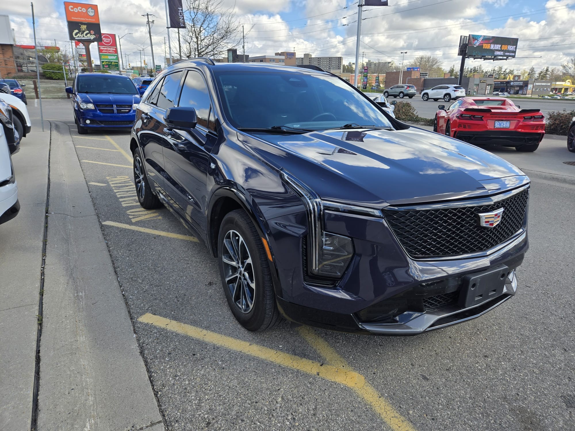 used 2025 Cadillac XT4 car, priced at $49,395