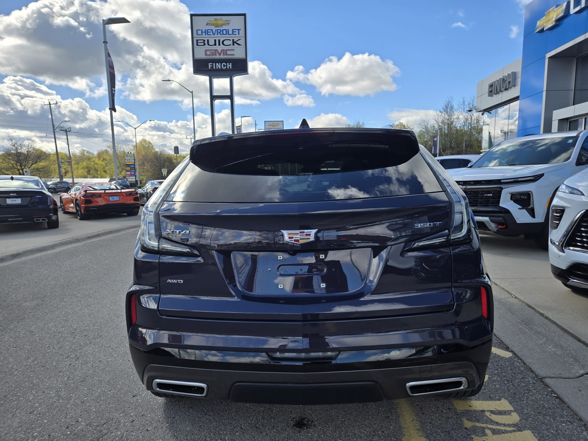used 2025 Cadillac XT4 car, priced at $49,395