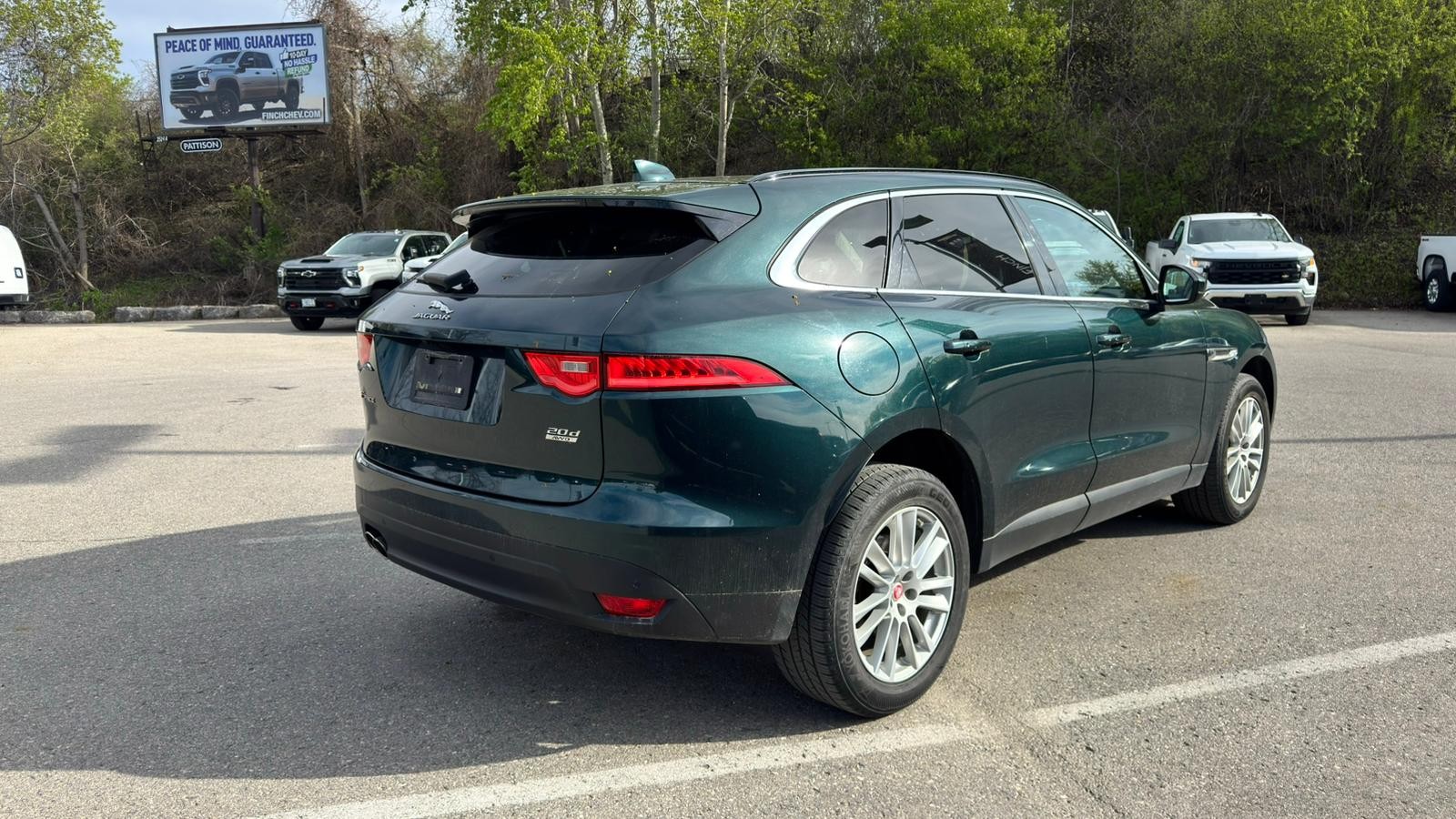 used 2017 Jaguar F-PACE car, priced at $23,995