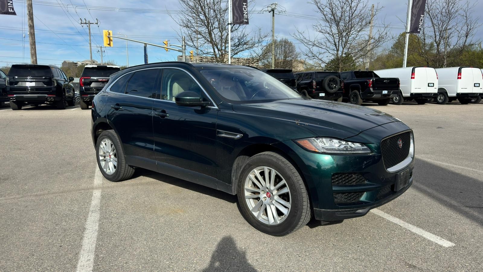 used 2017 Jaguar F-PACE car, priced at $23,995