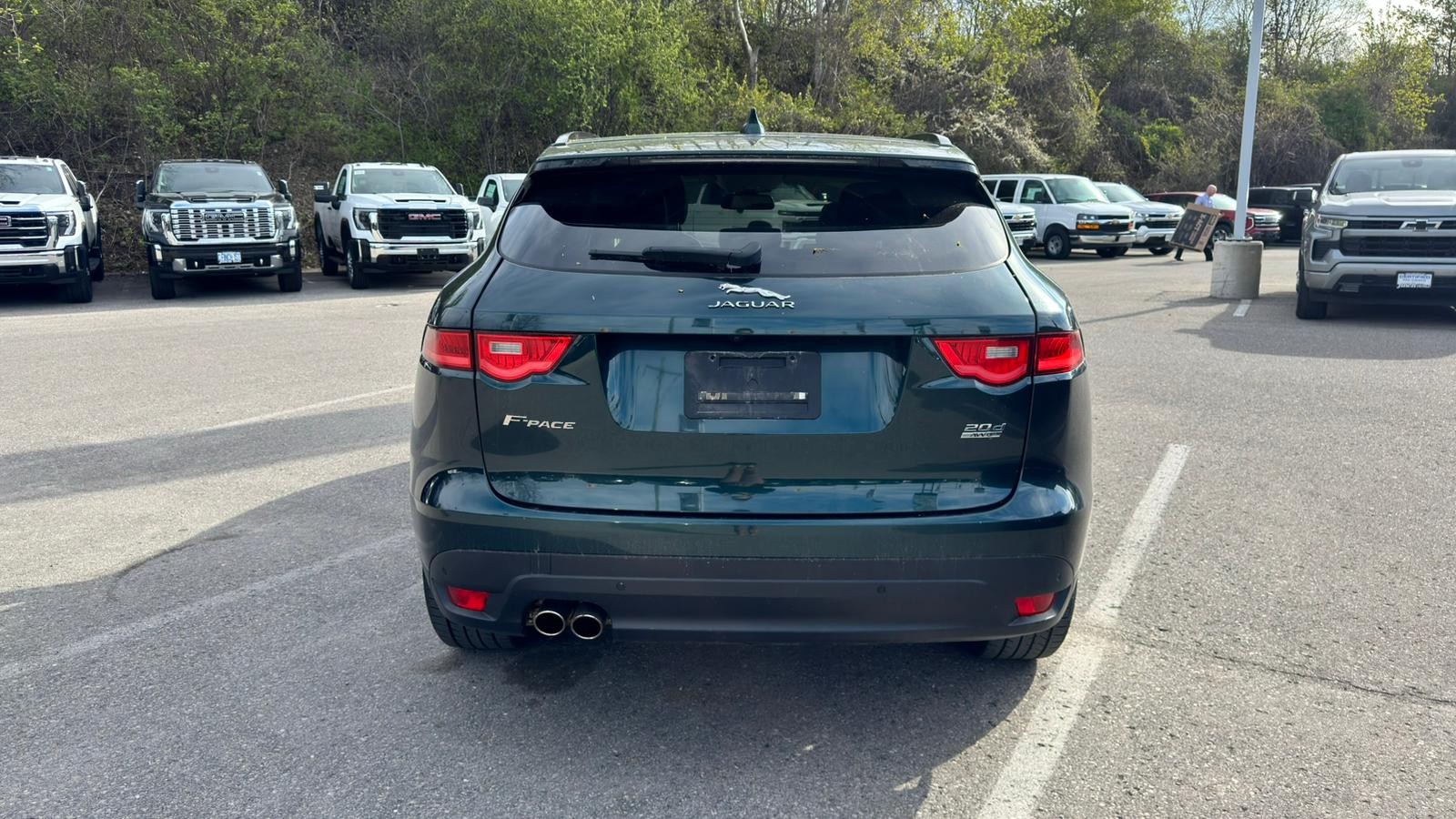 used 2017 Jaguar F-PACE car, priced at $23,995