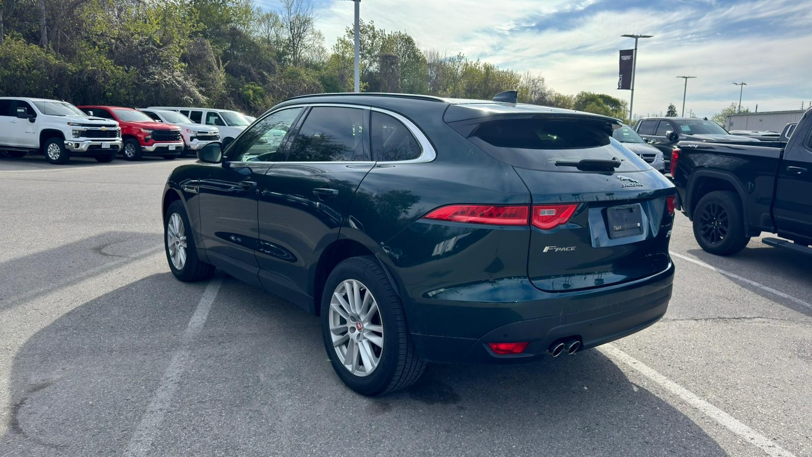 used 2017 Jaguar F-PACE car, priced at $23,995
