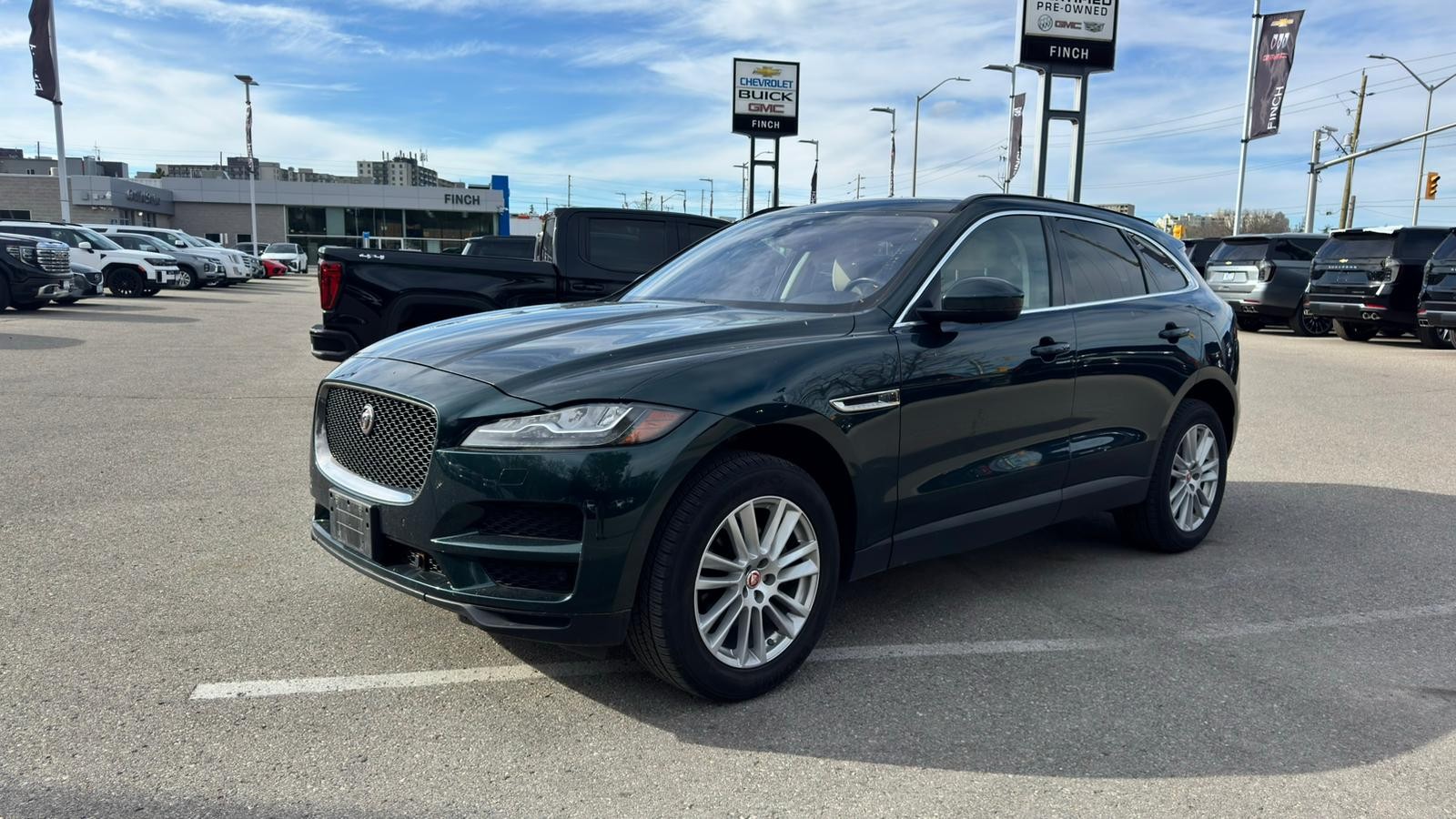 used 2017 Jaguar F-PACE car, priced at $23,995