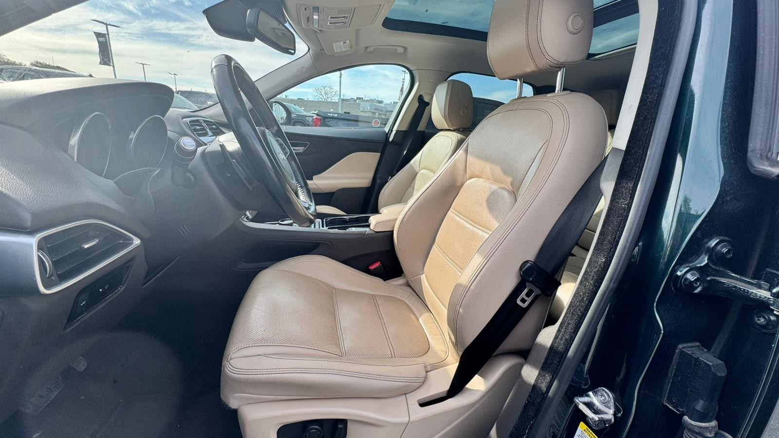 used 2017 Jaguar F-PACE car, priced at $23,995
